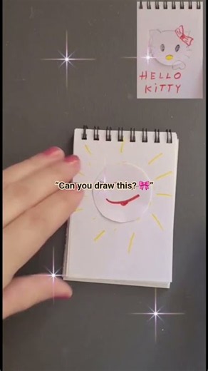 Can You Draw Hello Kitty This Way? 🎀✨