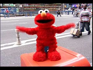Elmo Live! on Times Square