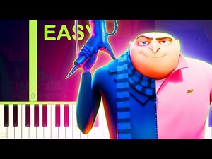 DESPICABLE ME 4 | Double Life - EASY Piano Tutorial - Videos For Kids