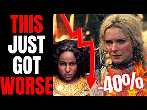 Rings Of Power Ratings DROP 40%! | TERRIBLE Viewership Numbers, A DISASTER For Amazon!