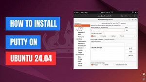 如何在Ubuntu 24.04上安装PuTTY
