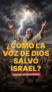 Cómo la voz de Dios salvó Israel #Samuel #Mizpa #Ebenezer #HistoriaBiblica