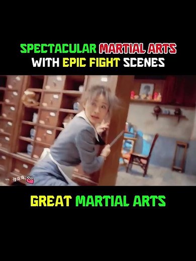 Spectacular martial arts with epic fight scenes