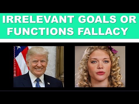 Irrelevant Goals fallacy | Middle and High School Homeschooling Logic/Argument video