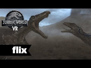 Jurassic World: Blue VR - Chapter Two - T-Rex Fight