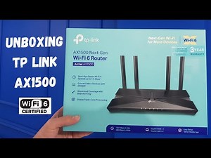 UNBOXING: TP-LINK Archer AX1500 Wireless Router | Affordable Wi-Fi 6 Gigabit Router