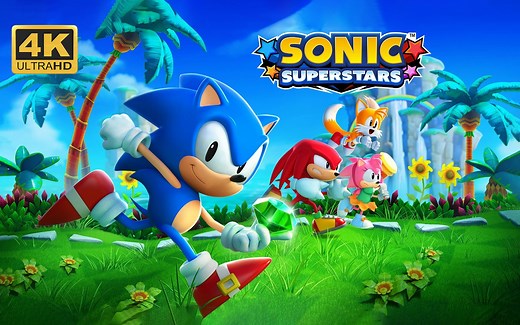 【索尼克：超级巨星】4K 最高画质 全流程通关攻略 高速动作游戏 - Sonic Superstars