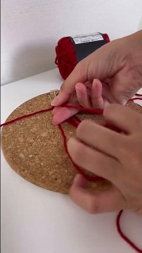 【100均DIY】セリアの紐と道具だけでマクラメができるか検証してみた #short #youtubeショート #ハンドメイド￼