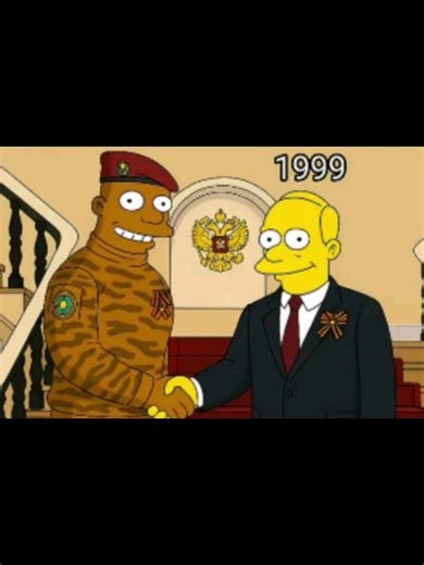 Simpsons predect the FUTURE 😱 #predection #viral #simpsons #usa #putin #short