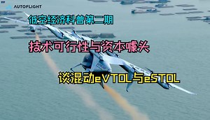 【干货科普第二期】hVTOL和eSTOL——冷门但可能更现实的路线