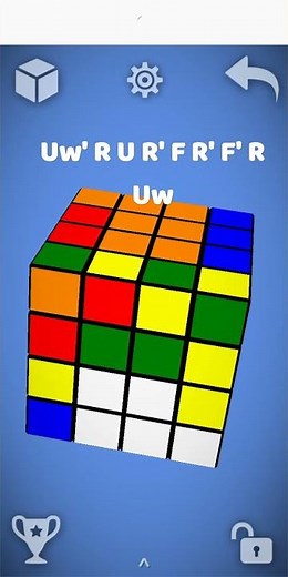 4x4 flipping algorithm for last two edges