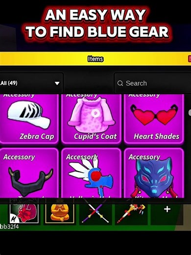 Easy way to get Blue gear in Blox fruits