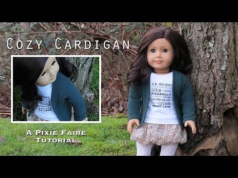 How To Make Cozy Cardigan for Your Doll