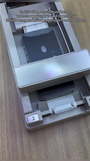 Flawless Screen Protector Installation with Automated Precision