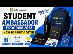 Microsoft Student Ambassador Program 2026 — How to Apply & Get In (Step-by-Step)