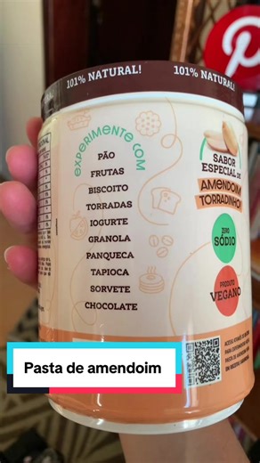 Preço de Lançamento 🚀 Pasta de amendoim 100% integral feita com amendoim selecionado, sem adição de açúcar, sem conservantes, sem glúten e sem lactose. Textura cremosa e sabor natural para incluir na rotina de forma prática. • Fonte natural de proteínas e gorduras boas • Embalagem de 1,05kg Como usar no dia a dia: • Com pão, tapioca ou torradas • Misturado com frutas • Em shakes e vitaminas • Em receitas simples do dia a dia #pastadeamendoim #alimentacaosaudavel #semgluten #semlactose