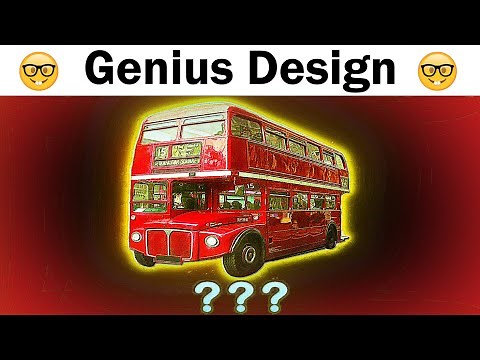 17 Double-Decker Bus Horn Sounds in 2 Mins - Why the London double-decker bus design is so genius?