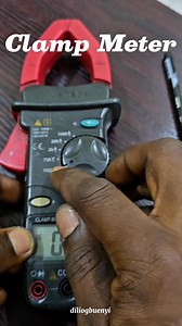 Clamp meter Part 1. ⚡💡🔌👨‍🔧 #electrician #tbt #vlog #valec #engineer #usa #China | Dili Ogbuenyi
