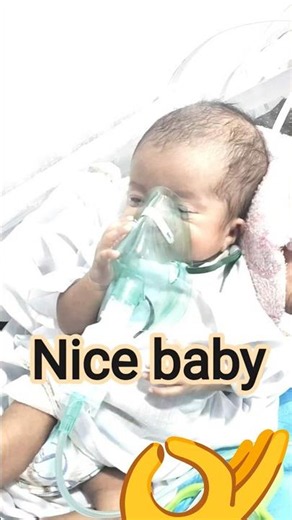 Nebulization for Bronchiolitis Baby | NICU Baby Care Journey | Breathing Treatment #baby #nicu