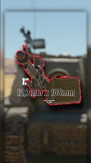 Soviet DShK 12,7 x 108mm HMG #warthunder