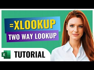 Master XLOOKUP Two Way Lookup in 5 Minutes