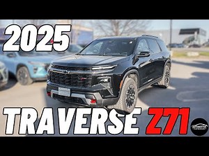 2025 Chevrolet Traverse Z71 Review | Chevy's BEST SUV Yet?