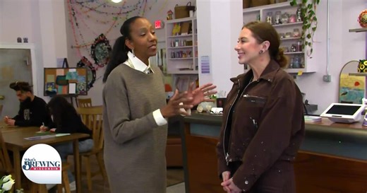 Steph Stops by Newly Opened Harmonic Harvest