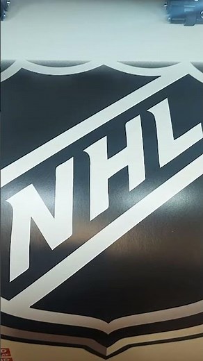 That’s how we print your stickers NHL Logo Shield National Hockey League Professional Sports Sticker