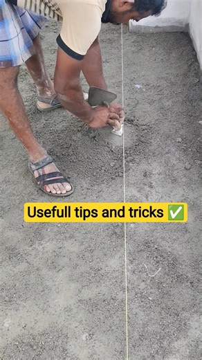 Floor construction Techniques tips♥️ Usefull Tips and tricks #shortsfeed