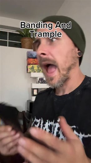 Banding and Trample. How do they work together? Enjoy! 🧙‍♂️🐉⚔️ Want to support the channel? Head to the channel’s sponsor @printingproxies Magic the Gathering’s BEST and FASTEST proxy site! #mtg #mtgcommunity #mtgcommander #wizardsofthecoast #mtgcards #magicthegathering #mtglife #mtgcard #mtgaddicts #mtgrules | Rippullrepeat