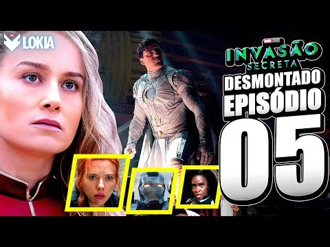 AQUELE FINAL!!! INVASÃO SECRETA EP 5 DESMONTADO: VINGADORES, CAPITÃ MARVEL, MI13, TEORIAS e DETALHES