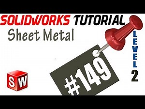 149 SolidWorks Sheet Metal Tutorial: Angle of Edge flange; Angle degree; angle reference face Video Lecture | SolidWorks: Essential Training (All Commands included) - IT and Software