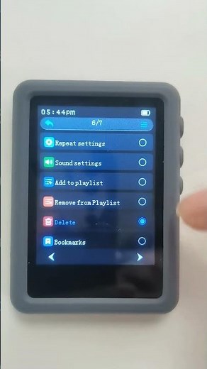 MECHEN M3-How to delete music #tech#mp3 player