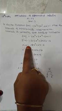 12th maths chapter 7 Applications of differential calculus #shorts exercise 7.7 sum 3