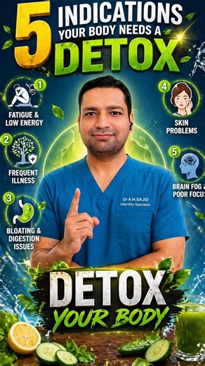 These 5 Signs Mean Your Body Is Cleaning Itself #health #detox #tips