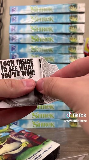 Unboxing Shrek Collection: Opening Shrek VHS Tapes to Infinity