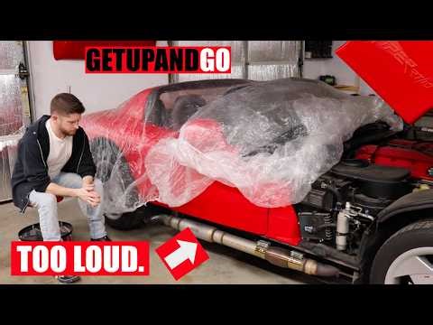 Fixing Straight Piped Dodge Viper Exhaust