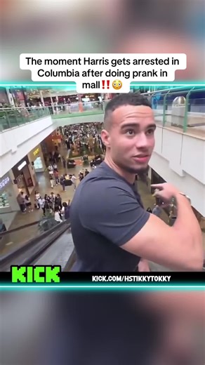 Harris Arrested in Columbia Mall Prank
