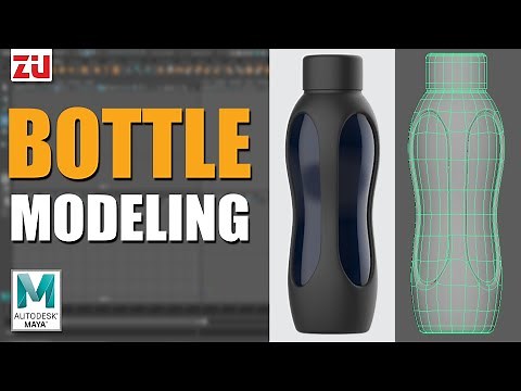 Bottle Modeling in Maya