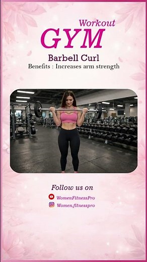 "Barbell Curl" | Gym Workout – Build Bigger Biceps & Tone Arms with Proper Form