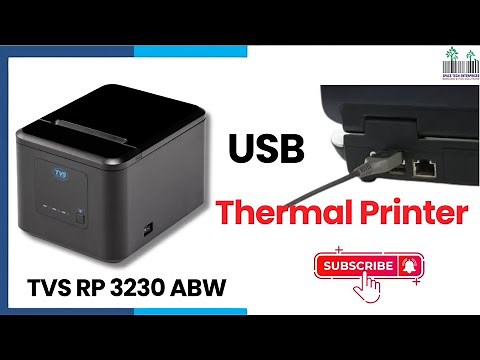 Thermal Printer TVS RP3230 How To install RP3230 Driver Driver tvs rp 3230 printer installation