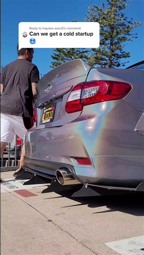 Reply to @hayden.exev2 it's not that loud 😅 #foryou #exhaust #muffler #coldstartup #magnaflow #resonatordelete #vvti