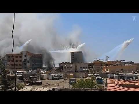The Power of Fire US using Phosphorus Bombs & Shells in #Syria & #Iraq