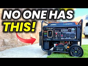 New 2 Wire Start Generator- No One Has! GenMax 10500XiT-Full Review