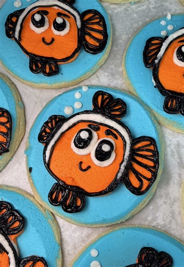 Custom Nemo Cookies for Your Sweet Tooth