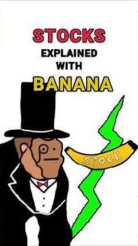🍌 Even Monkeys Get Stocks‼️ 🐒 Here's How They Work (Stocks Explained Simply)| #primateeconomics
