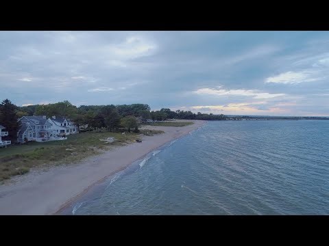 Huron Beach & River - Exploring Ohio by Drone