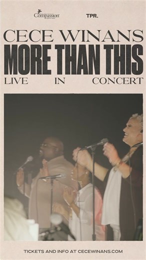 2K views · 515 reactions | Just announced and already almost sold out! CeCe Winans at the Ryman Auditorium on April 14, 2025, The MORE THAN THIS tour's final stop! This concert was announced earlier this week and is already almost sold out. Don't miss your chance to be there. | CeCe Winans | Facebook