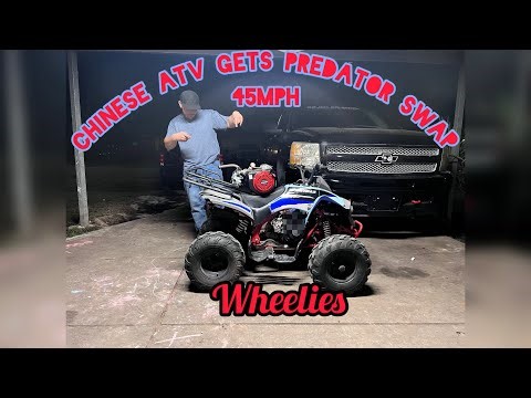 Chinese ATV gets predator 212 swap