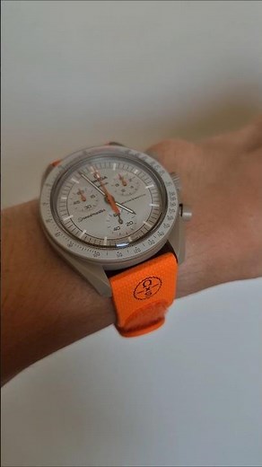 Omega x Swatch Mission to Jupiter Moonswatch New Official Strap #Shorts #Moonswatch #Omega #Swatch